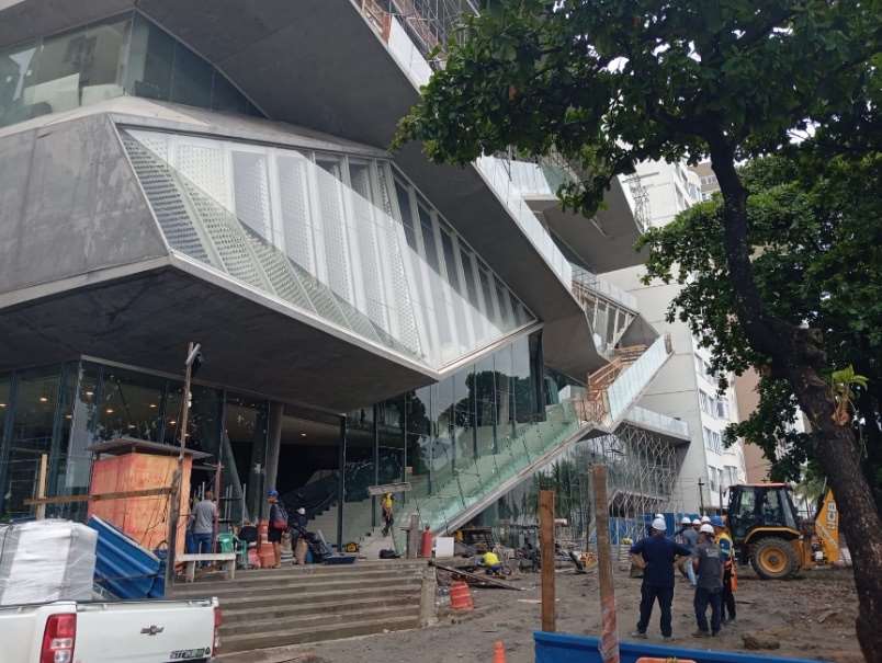 Obra de construção civil executada pela FAAB